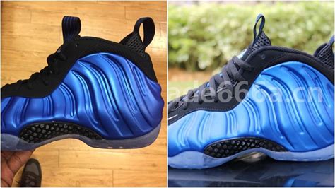 nike foamposite real vs fake university blue|nike foamposite price.